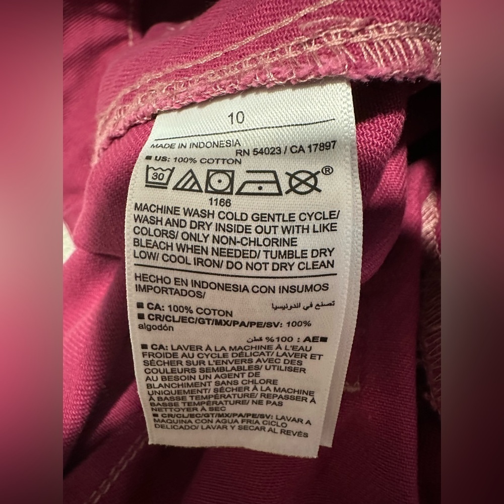 Old Navy Utility Pink Mini Skirt - Picture 8 of 10
